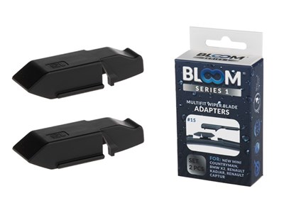 Adapters # 15 for BLOOM M10 frameless wiper blades, 2 pcs 