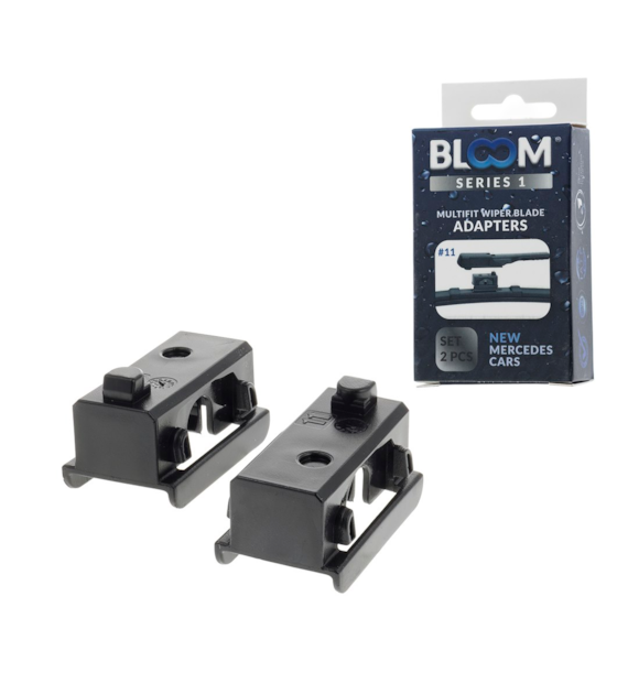 Adaptateurs # 11 pour balais d'essuie-glace plats BLOOM M10, 2 pcs