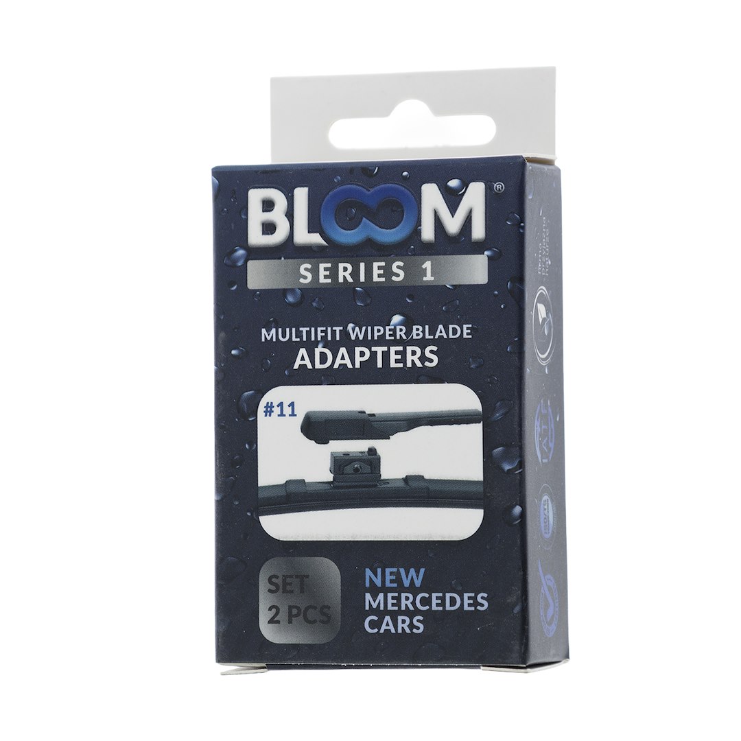 Adapters # 11 for BLOOM  M10 flat wiper blades, 2 pcs