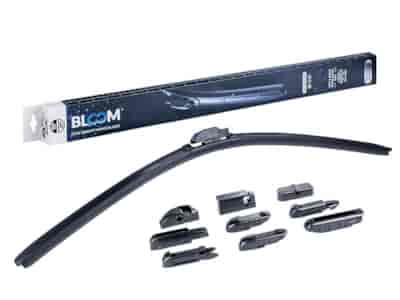 Pióro wycieraczki BLOOM M10 680 mm / 27  bezszkieletowe, 10 adapterów