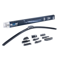 Pióro wycieraczki BLOOM M10 630 mm / 25  bezszkieletowe, 10 adapterów