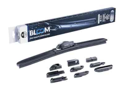 Pióro wycieraczki BLOOM M10 300 mm / 12  bezszkieletowe, 10 adapterów