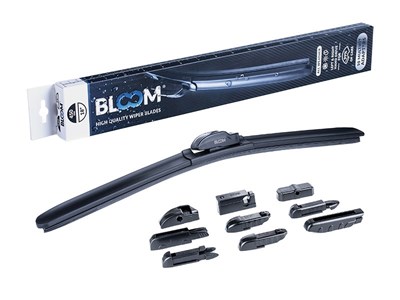 Wiper blade BLOOM M10 450 mm / 18  flat, 10 adapters