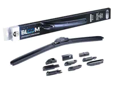 Pióro wycieraczki BLOOM M10 480 mm / 19  bezszkieletowe, 10 adapterów