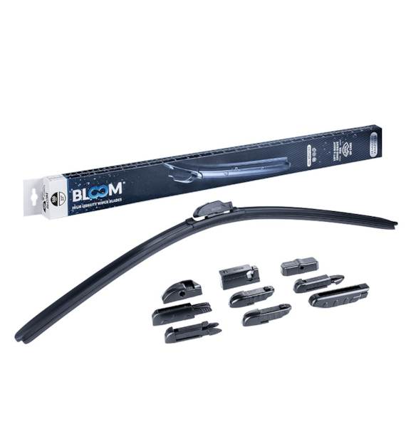 Wischerblatt BLOOM M10 580 mm / 23  flache, 10 Adapter