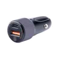 WAYME Charger 12/24V, 36W USB-C PD + QC3.0
