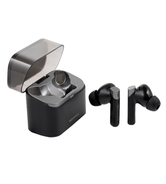 WAYME Słuchawki dokanałowe bezprzewodowe, earbuds, ANC + ENC