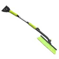 Szczotko-skrobaczka teleskopowa 90 - 125 cm, obrotowa szczotka, miękki uchwyt