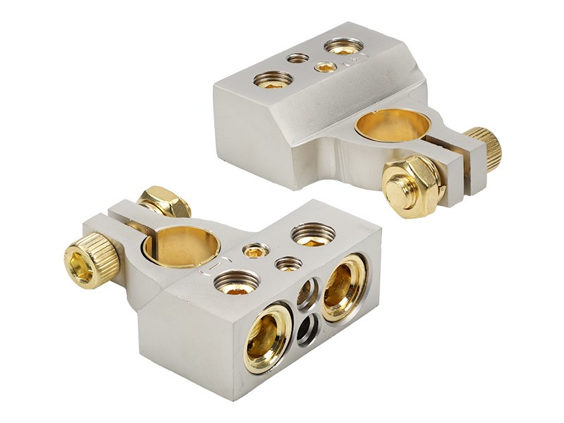 Multi-connector battery clamps 12-72V, max 500A