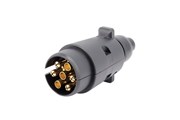 Wtyczka gniazda przyczepy 7 PIN, plastikowa, luz