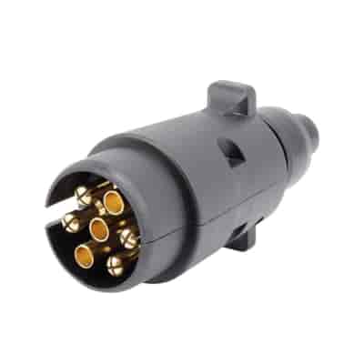 Plastic 7-pin trailer plug, loose