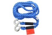 Tow rope up to 5000 kg GVW, braided, with hooks, 5 m, Heavy Duty