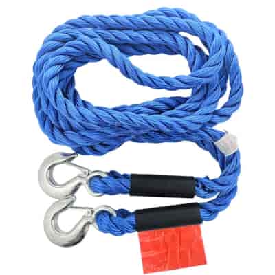Abschleppseil zGG bis 5000 kg, geflochten, mit Haken, 5 m, Heavy Duty