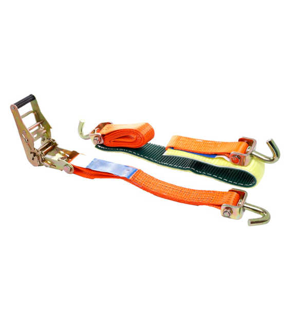 Sangle de remorquage 3 points avec protection, 50 mm, max 5000 kg, 3,5 m