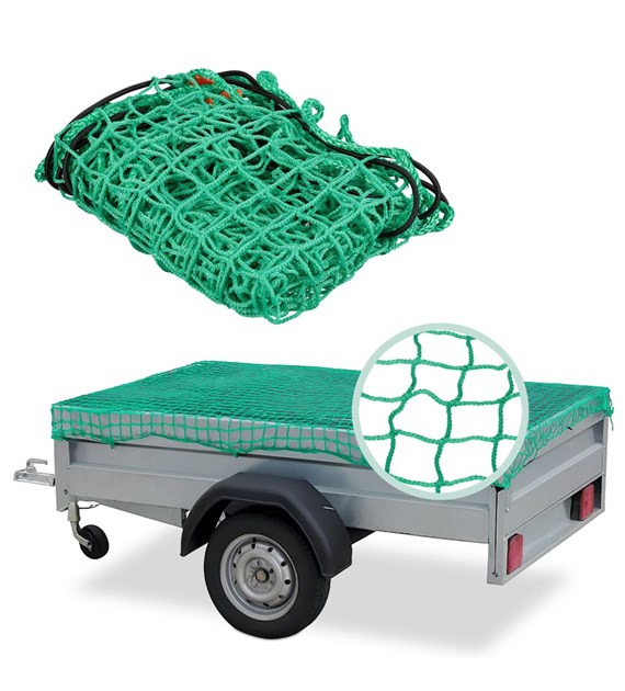 Siatka na przyczepkę 250x150 cm, oczko 4,5x4,5 cm