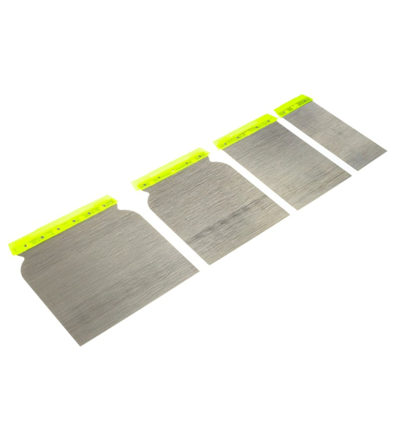 Metal spatulas, 4 pcs