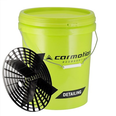 Seau de lavage voiture avec grille anti-saleté, 20L