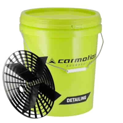 Wiadro detailingowe z separatorem brudu, 20 L