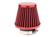 Conical air filter 74x62x51 mm, red