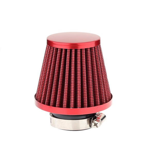 Konischer Luftfilter 74x62x51 mm, rot