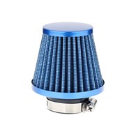 Conical air filter 74x62x51 mm, blue