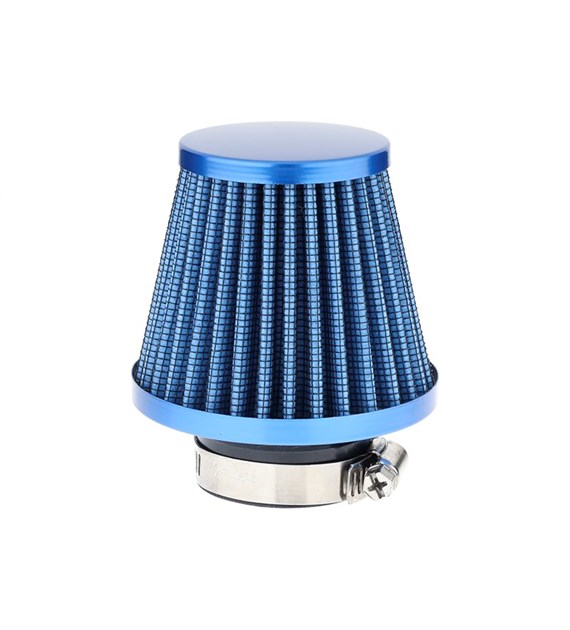 Conical air filter 74x62x51 mm, blue