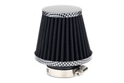 Conical air filter 74x62x51 mm, black/carbon