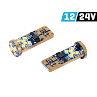 Żarówka VISION W5W (T10) 12/24V 18x 2016 SMD LED, CANBUS, biała, 2 szt.