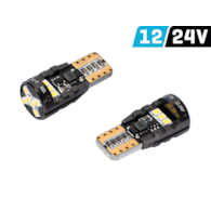 Żarówka VISION W5W (T10) 12/24V 12x 2016 SMD LED, CANBUS, biała, 2 szt.