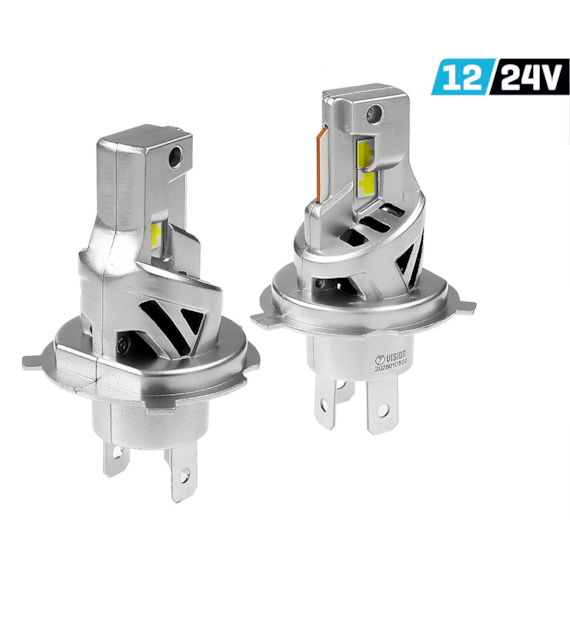 Bulbs VISION LED retrofit H4/H19 HL 12V 35W 4200 lm 6000K, 2 pcs.