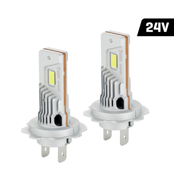 Żarówki VISION LED retrofit H7/H18 HL 24V 35W 4200 lm 6000K, CANBUS, 2 szt.