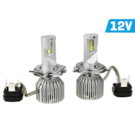 Żarówki VISION LED retrofit H4/H19 HL 12V 60W 7200 lm 6000K, CANBUS, 2 szt.