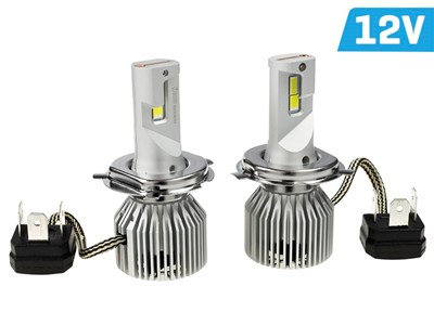 Żarówki VISION LED retrofit H4/H19 HL 12V 60W 7200 lm 6000K, CANBUS, 2 szt.