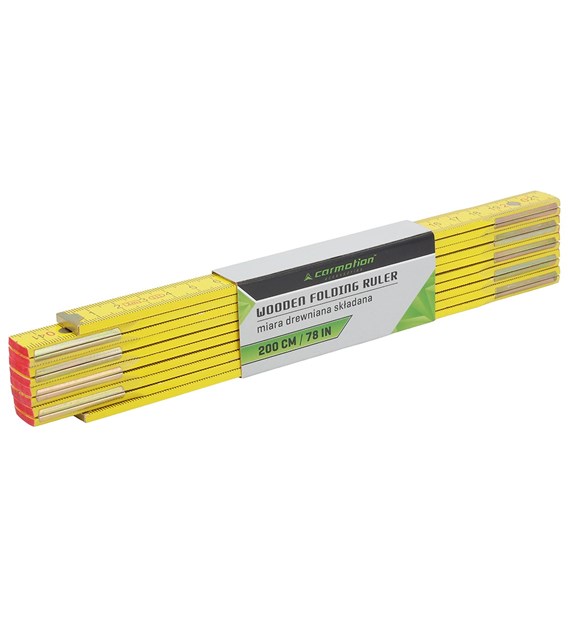 Miara drewniana składana, 2 m