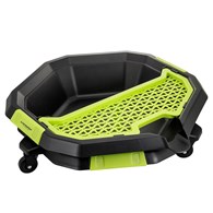 Miska do zlewania oleju na kółkach, z ociekaczem, 8L