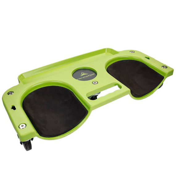 Rolling knee pad