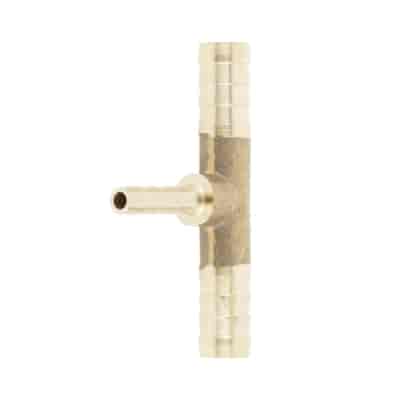 Tee - hose connector 2x diam. 8 + 1x diam. 4