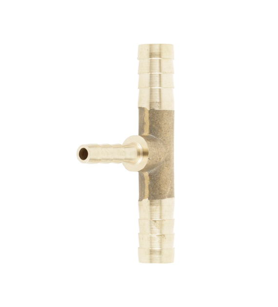 Tee - hose connector 2x diam. 8 + 1x diam. 4