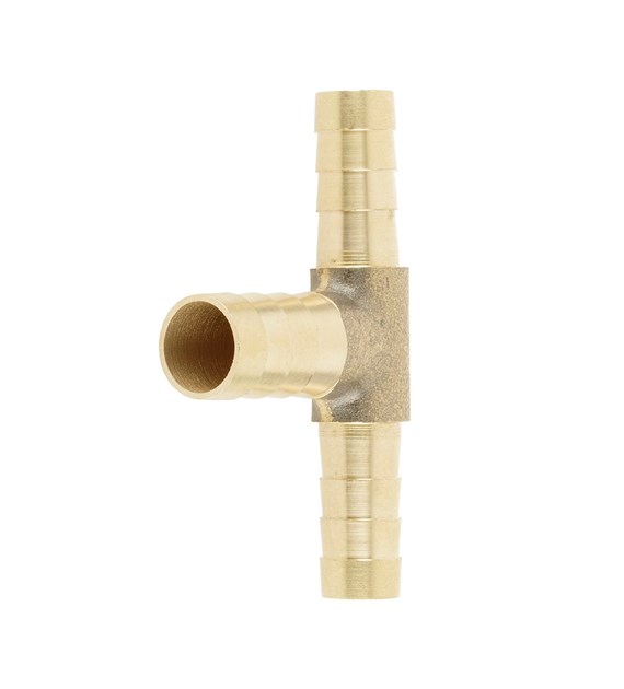 T-Schlauchverbinder  2x dm. 8 + 1x dm. 10