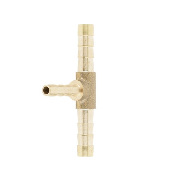 Tee - hose connector 2x diam. 6 + 1x diam. 4