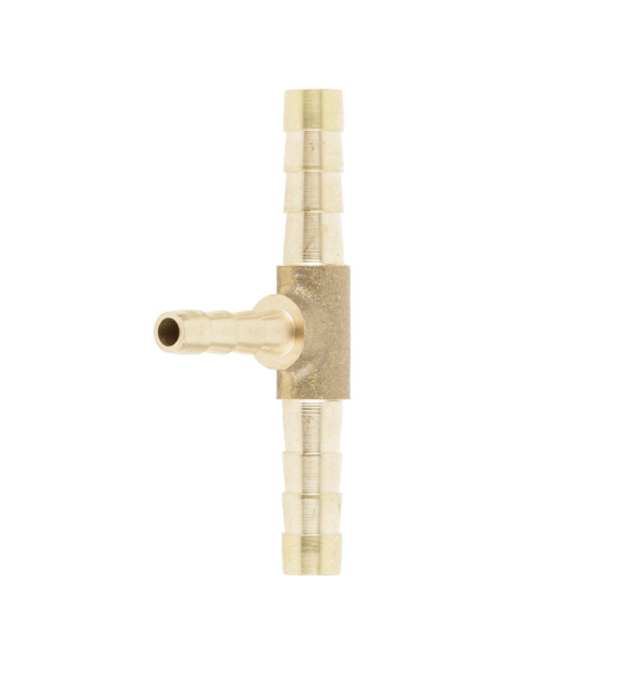Tee - hose connector 2x diam. 6 + 1x diam. 4