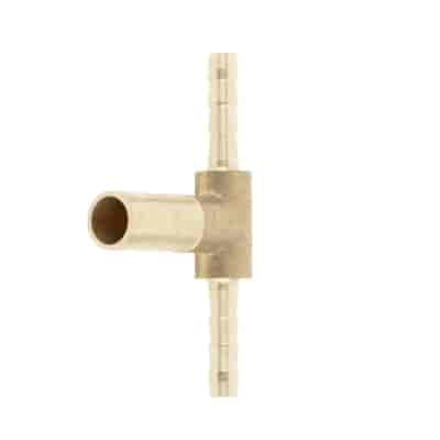 Tee - hose connector 2x diam. 4 + 1x diam. 8