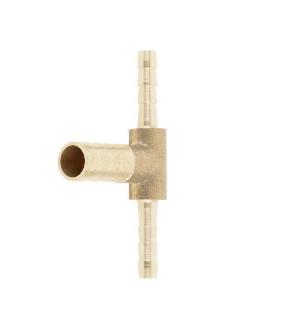 Tee - hose connector 2x diam. 4 + 1x diam. 8