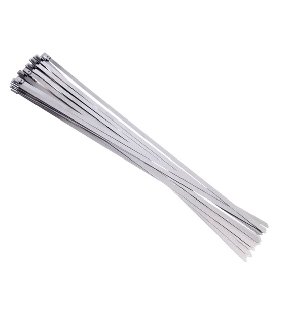 Edelstahl-Kabelbinder, 4,6x300 mm, 25 Stk