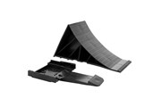 Wheel chock 22x9x12.3 cm, max 1500 kg, with hanger, DIN 76051-D53