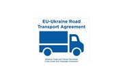 Car window sticker, TRANSPORT EU-UA