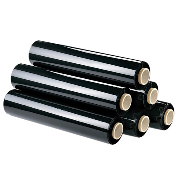Stretch film, 3.0 kg, black