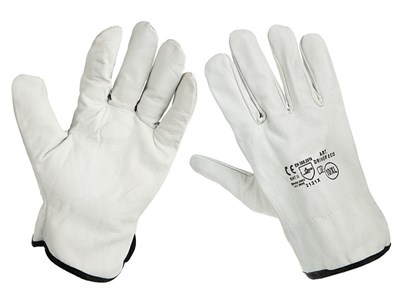 Goatskin assembly gloves, 9