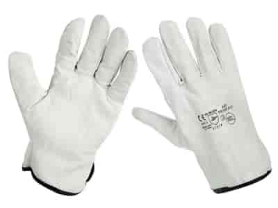 Passende Handschuhe aus Ziegenleder, 9