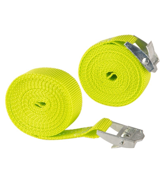 Sangles d'arrimage 25mm x 1,5m, 125 daN, 250 kg